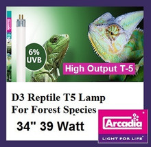 Arcadia D3 T-5 34 Inch 39 Watt *6% Forest UVB*