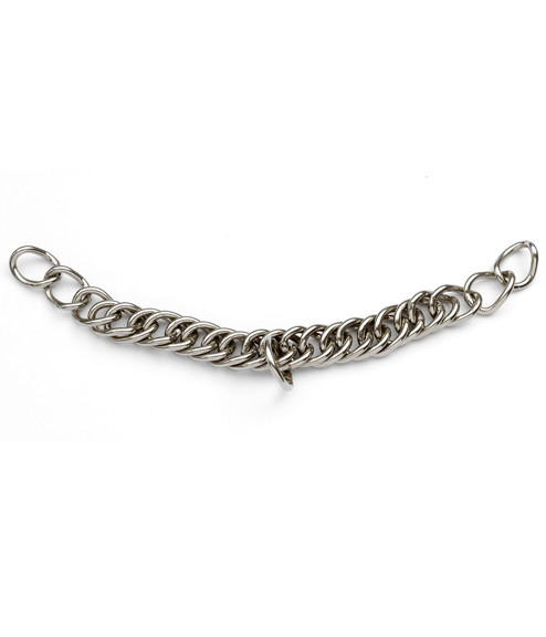 1pc stainless steel double link curb chain for horse bits pet JBUYJ