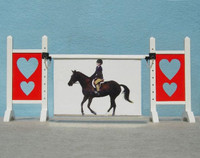 Love FRAME from Model Horse Jumps