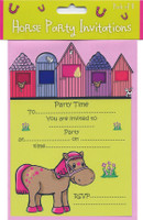 Horse Party Invitations