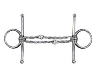 British Full Cheek Double Twisted Wire 4 .5"