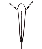 Bobby's Raised & Fancy Stitched Breastplate with Standing Attachment, Three Sizes