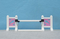 Pink Jumper Cutout Mini Jump from Model Horse Jumps