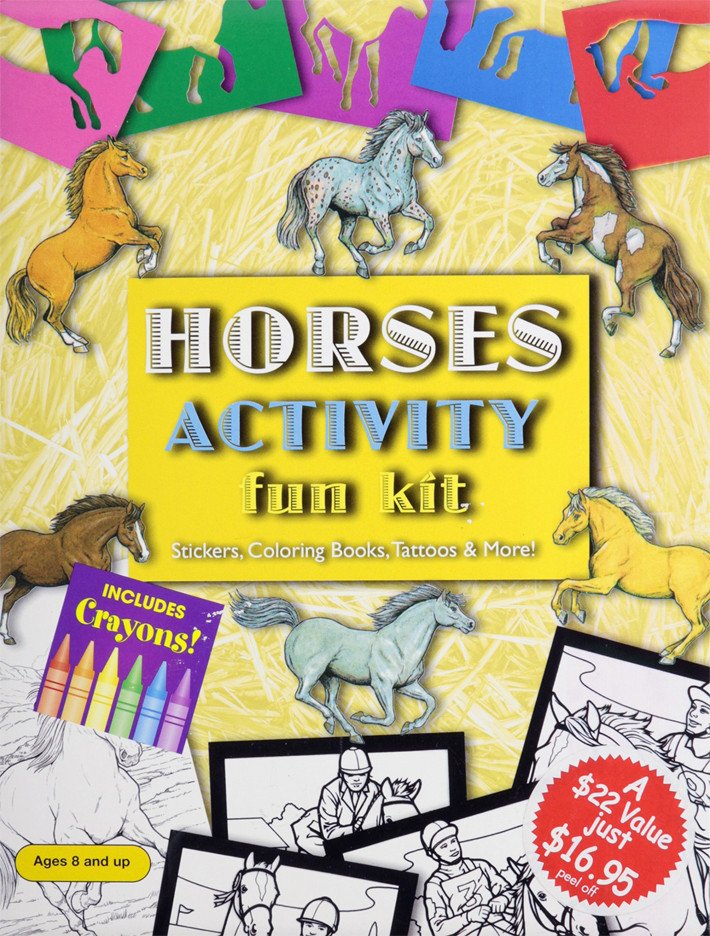 horses activity fun kit