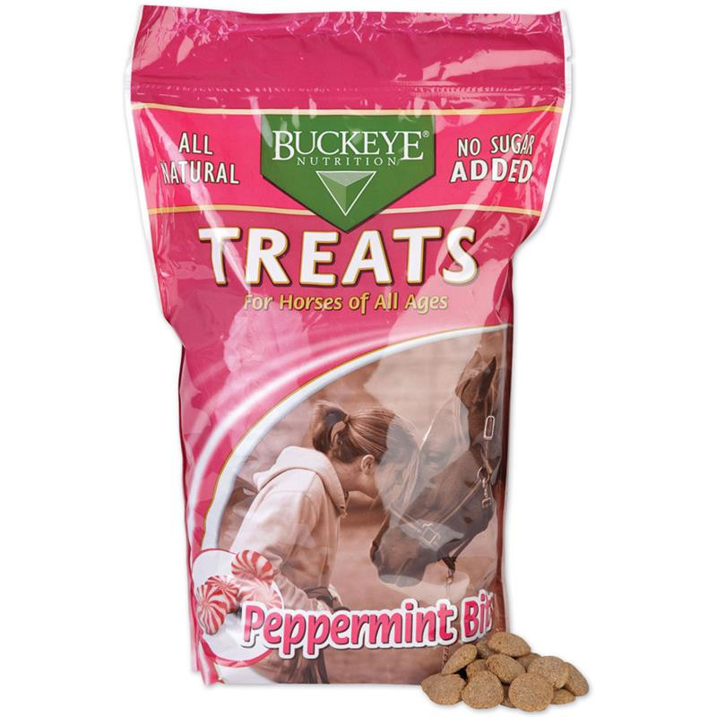 Buckeye Peppermint Nutrition Horse Treats, 1 Lb