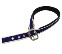 Horseware Amigo Dog Collar, Atlantic Blue/Ivory