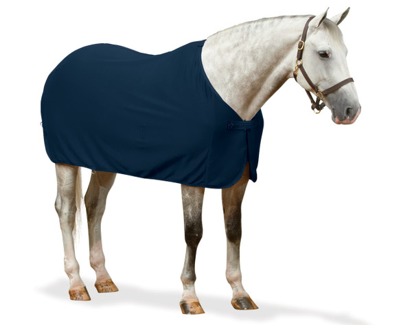 Couverture pour cheval avec couvre-cou Back on Track Obsidian 150g