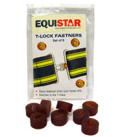 Equi-Essentials T-Lock Rubber Rings, Pack of 8