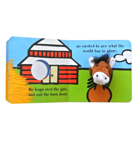 horse finger puppet