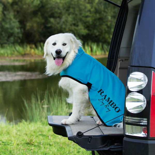 Rambo Dog Dry Rug , Perfect for Quick Drying Pets