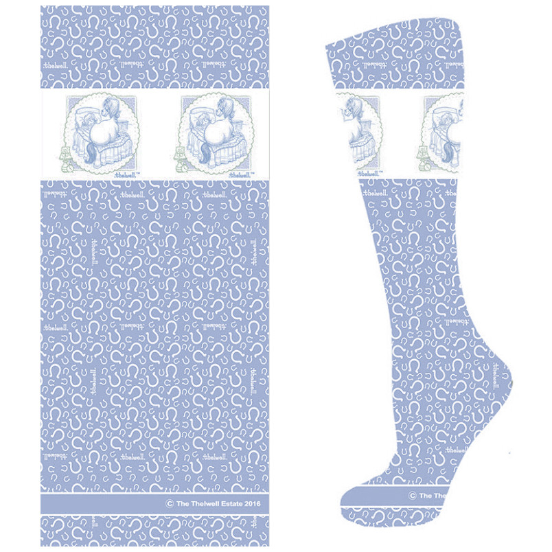 InkStables Equestrian Couture Thelwell Tall Boot Socks