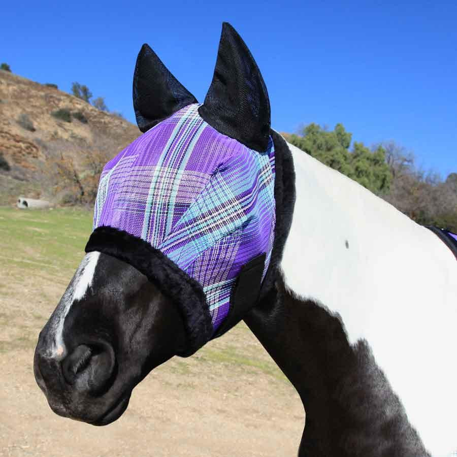 Kensington Miniature Horse Fly Mask with Ears, Sizes A & B