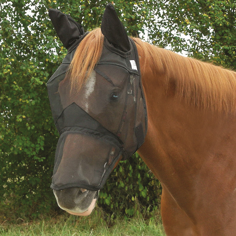 Cashel Crusader Horse Fly Mask Long Nose