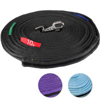 Kincade Two-Tone Lunge Line with Circle Markers, 3 Colors