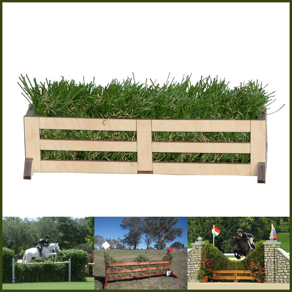 Brush Box for Model Horse Jumps