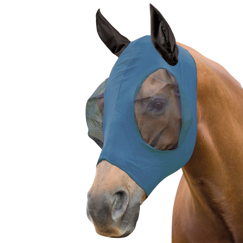 underjordisk Grape Pengeudlån Weatherbeeta Stretch Bug Eye Saver Fly Mask with Ears, Pony & Cob