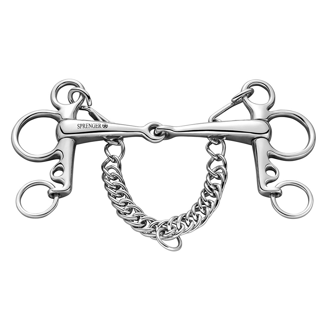 Herm Sprenger Pony Jointed Pelham Stainless