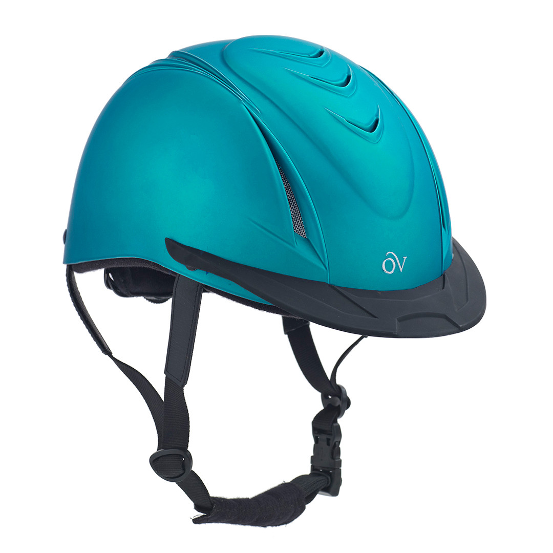 Ovation Metallic Schooler Helmet, Five Colors