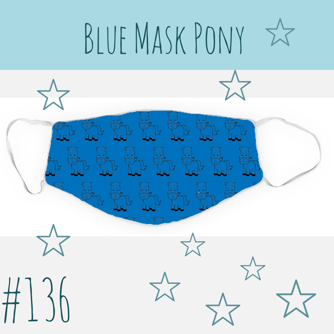 Blue Mask Pony