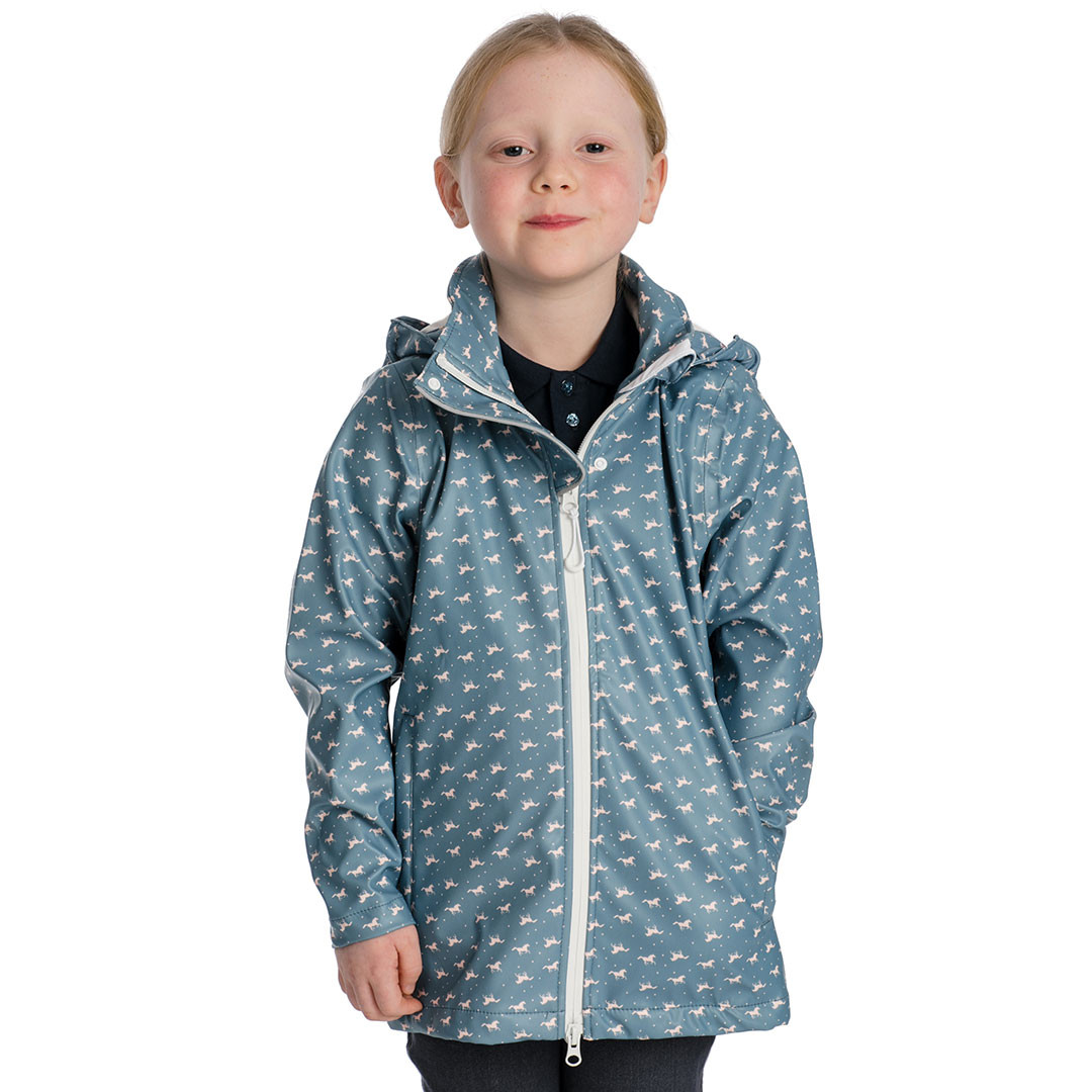 Horseware Kids HorsePrint Rain Jacket