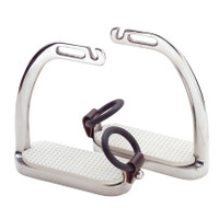 Shires Weighted Fillis Peacock Stirrups, 3.75" - 4.5"