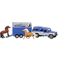 Breyer Farms Land Rover and Tag-A-Long Trailer