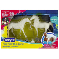 Breyer Paint Your Own Horses Kit, Quarter Horse & Saddlebred