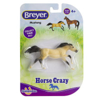 Breyer Horse Crazy Stablemates Horse, Dun Mustang