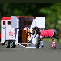 Breyer Traditional Series Horse Trailer , White with Red