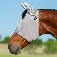 Cashel Crusader Fly Mask, Std with Ears, Tundra, 3 Sizes