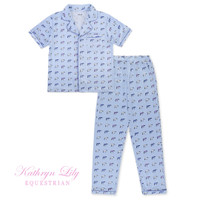 Kathryn Lily Pajamas, Slipper Pony, Child & Adult