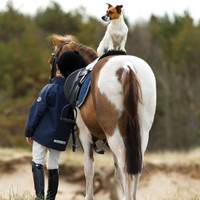 Horseware Kids Corrib Jacket, Navy, Sizes 3/4 to 11/12 Years