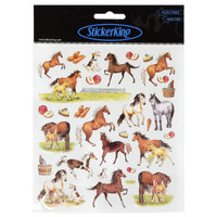 Horses, Foals, Dogs, Carrots and Apples Stickers