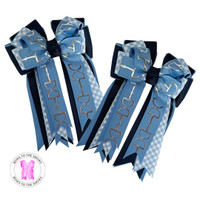 Bows to the Shows, Dorothy Blue Bits, Blue & Navy