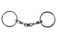 John Patterson French Mouth Loose Ring Snaffle, 4.5"
