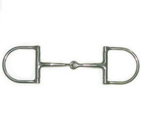 FREE DELIVERY Busse Stainless Steel Lozenge/ Peanut Loose Ring Snaffle Bit 