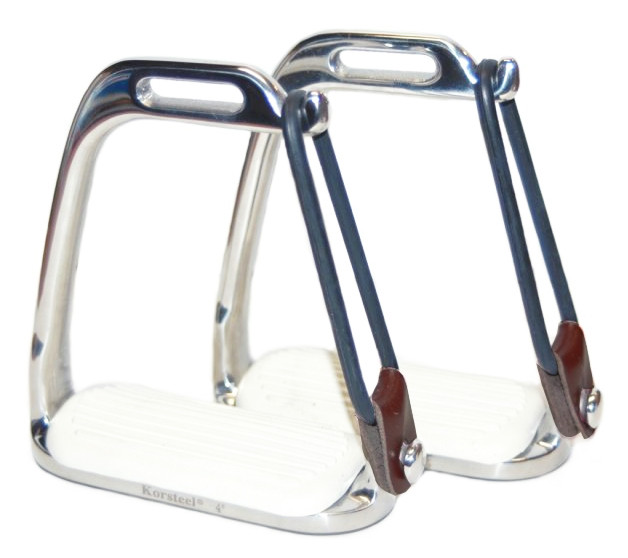 STYLITE Safety Stirrups Stainless Steel Color Horse Riding Peacock Safety Saddle