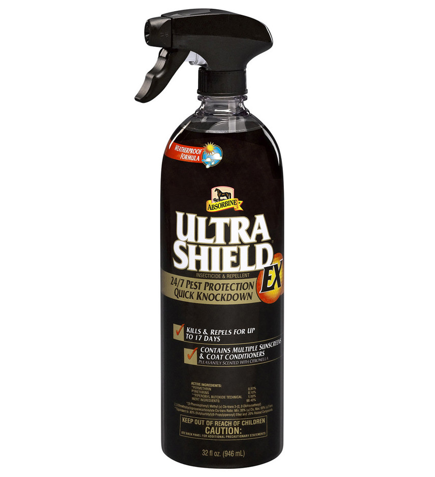 Absorbine ウルトラシールドEX 馬用虫除けスプレー　2本 Absorbine ウルトラシールドEX 馬用虫除け 3.8L 詰替用
