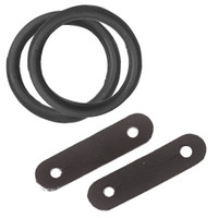 Eco Pure Rubber Peacock Bands & Leathers