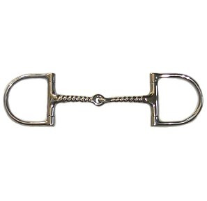 PONY Size Twisted Wire SNAFFLE Bit  Double Stitched Leather BRIDLE & Reins SET 