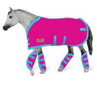 Sleazy Sleepwear TOY MODEL HORSE HOOD & SHEET SET For Breyer Barbie 8 PRINTS!