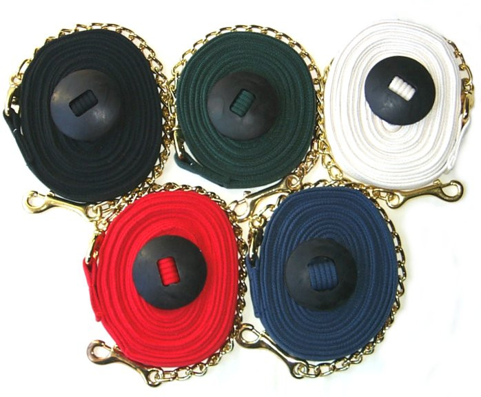 25' Cotton Lunge Line With Chain