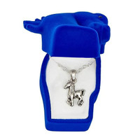Prancing Pony Necklace in Horse Head Gift Box