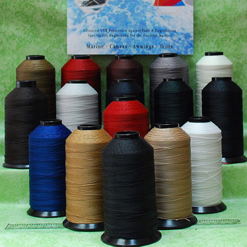 NEON Coral Nylon Thread NEON Colors Bonded #69 Upholstery Canvas Leather 1650YD Cones TEX70-6 Colors