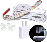 dimmable Led Strip Light for Sewing Machine work study 6500K USB power