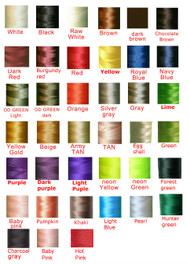 36 spools mix color Bonded #69 T70 Nylon Sewing Thread for Upholstery leather canvas 