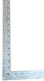 Fairgate 24" x 14" L-Square - Metal Tailors Ruler read in INCH #FG50-124 