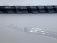 Klear stretch elastic Clear invisible 1/4" for Lastin lingerie swim strap