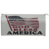Vinyl Graphic Mailbox God Bless America