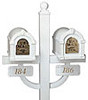 Keystone Double Deluxe Mailbox Post